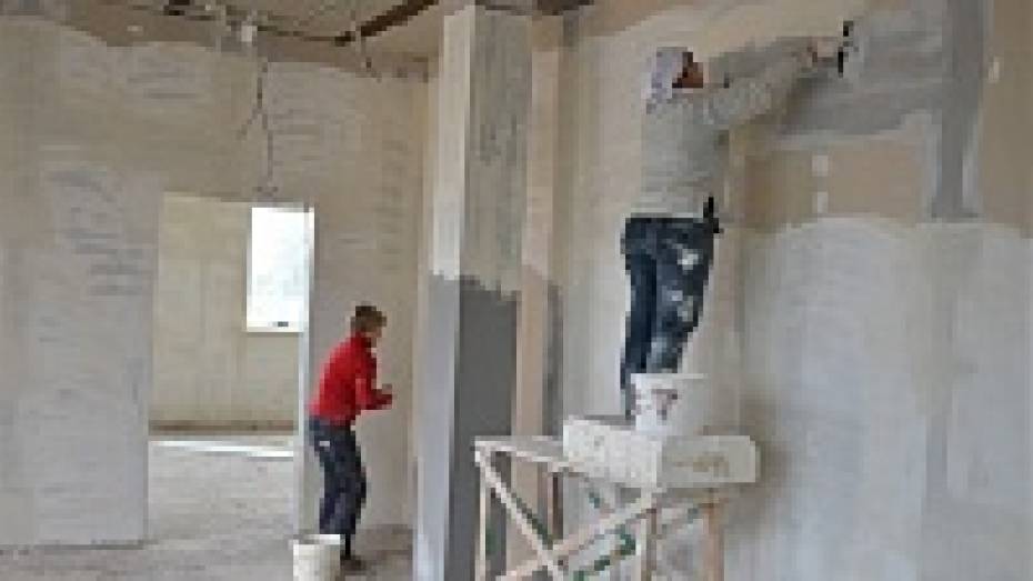 В селе Девице Семилукского района возобновилась строительство детского садика