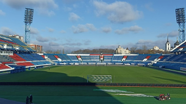 «Факел» показал состояние поля на воронежском стадионе перед матчем с ЦСКА