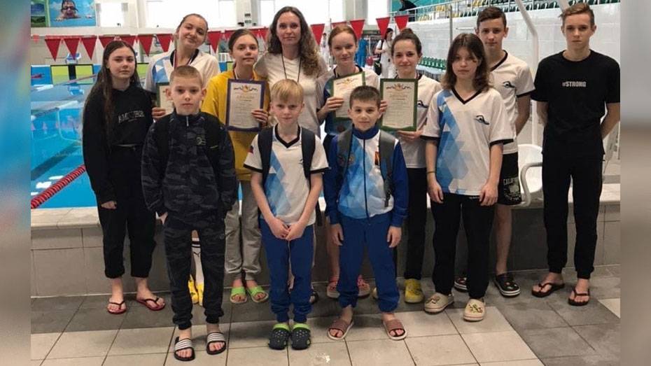Борисоглебские пловцы выиграли 5 медалей областного соревнования