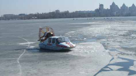 В Воронеже спасатели очистят ото льда берега водохранилища