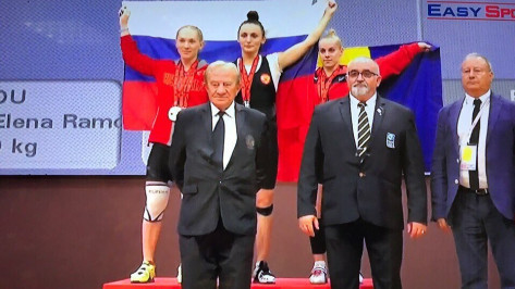 Воронежская спортсменка взяла «золото» первенства Европы по тяжелой атлетике