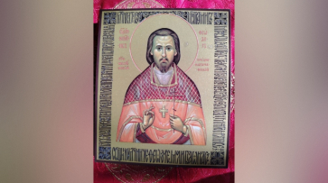 В храм села Средний Карачан Воронежской области передали побывавшую на МКС икону