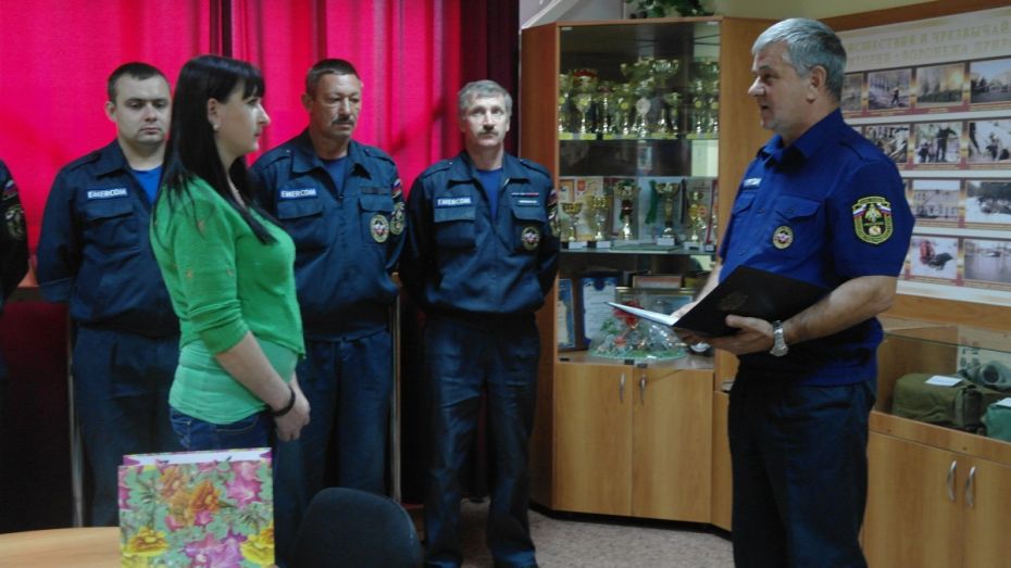 Жительницу Воронежа наградили за помощь в спасении утопающей