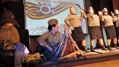 Кантемировские педагоги спели песни о войне