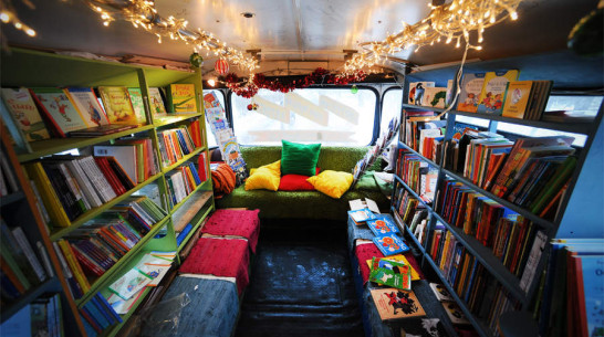 В Воронеж приедет детский книжный автобус «Бампер»
