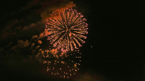 Под Воронежем прошла репетиция салюта Победы