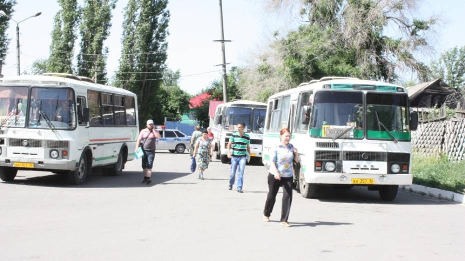 В Хохольском районе отменили  рейсовые автобусы в 5 сел