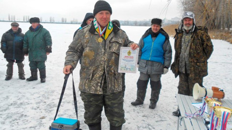 Бутурлиновец стал лучшим рыбаком Воронежской области
