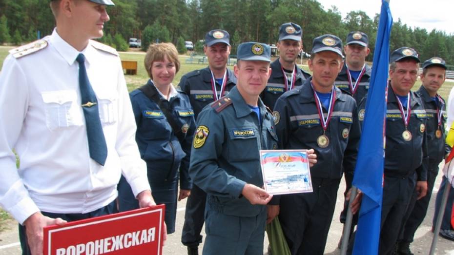 Кантемировцы представили область на соревнованиях по пожарно-прикладному спорту ЦФО