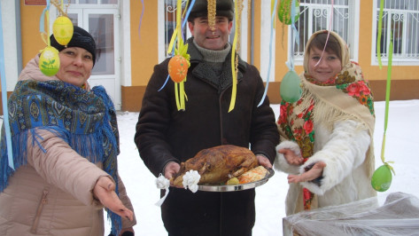 В райцентре Воронежской области прошел фестиваль «Панинский рождественский гусь»