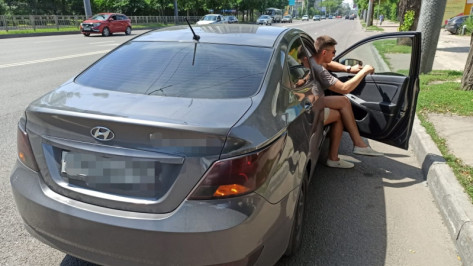 В Воронеже 24-летнего водителя арестовали за тонировку