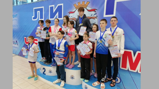 Рамонские пловцы завоевали 10 золотых медалей на областном соревновании