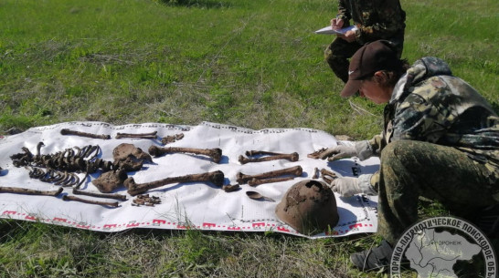 Захоронение 3 военнослужащих РККА нашли в Воронежской области