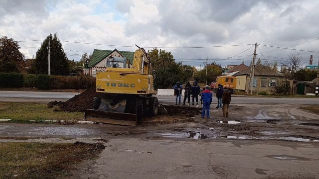 В воронежской Россоши устранили аварию на теплосетях