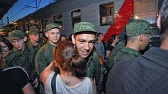 В Президентский полк отправились служить 15 воронежских новобранцев