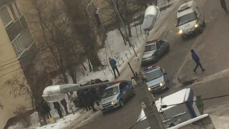 В центре Воронежа на тротуаре «ВАЗ» сбил мужчину