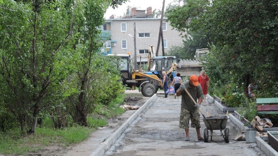  Воронежские дворы повторно отремонтируют в рамках федерального проекта в 2018 году 