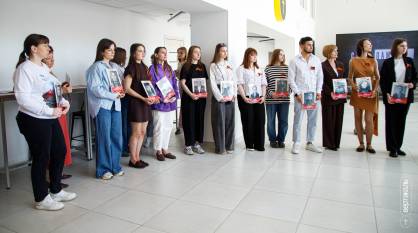 В воронежском Доме молодежи открылась «Стена памяти» в преддверии Дня Победы