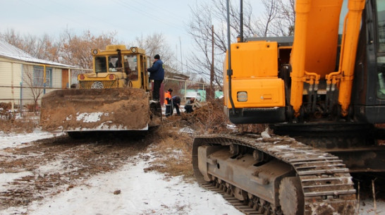 В новоусманском селе началось строительство водопровода