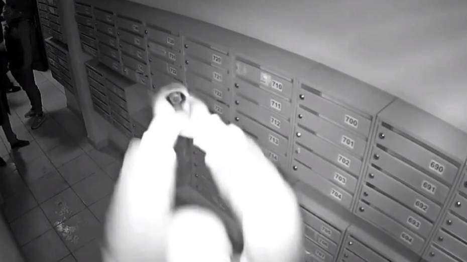 Дебошир разбил битой камеру видеонаблюдения в воронежском ЖК