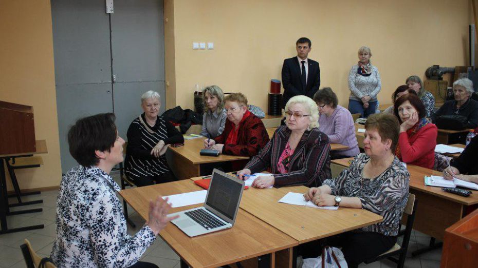 Воронежские пенсионеры проявили активность в обучении в «Народном институте»