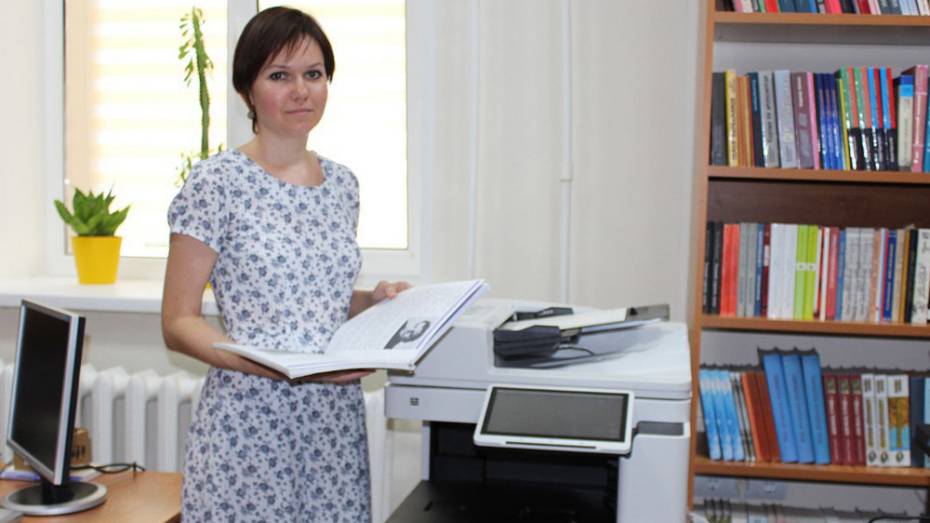 Издательский центр откроют в Лискинской районной библиотеке