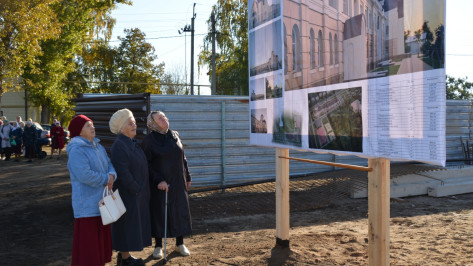 В Воронежской области начали строить духовно-просветительский центр со спортплощадкой