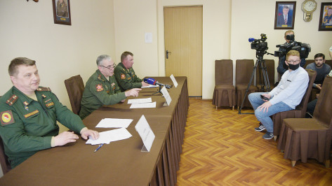 Военный комиссар области: воронежские призывники не будут привлекаться к боевым действиям на Украине