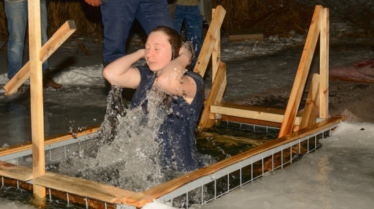 В купели окунулись около 500 острогожцев