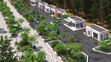 Воронежцам показали, как будет выглядеть центральная аллея парка «Танаис»