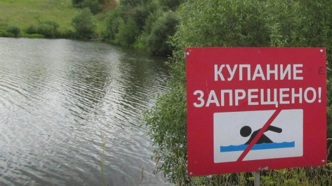 Воронежцам напомнили об опасности купания на пляжах в Новой Усмани