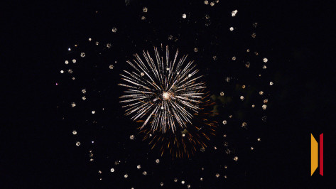 В Воронеже неизвестные запустили салют сразу после сирены