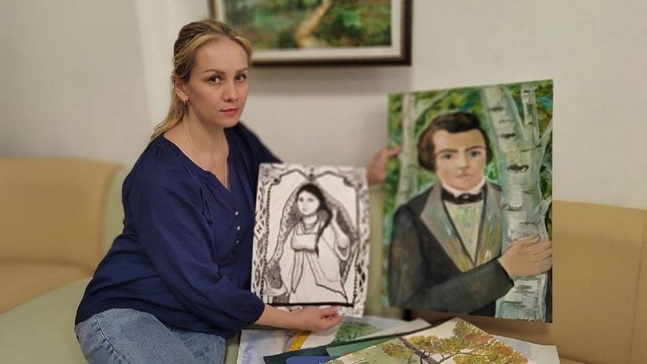 Лискинцам предложили изобразить поэта Алексея Кольцова на картинах и в скульптурах