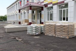 Воронежские строители приступили к ремонту гимназии в Марковском районе ЛНР