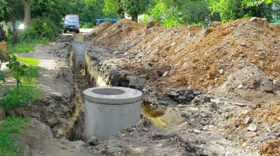 В семилукской Гнилуше проложили новый водопровод