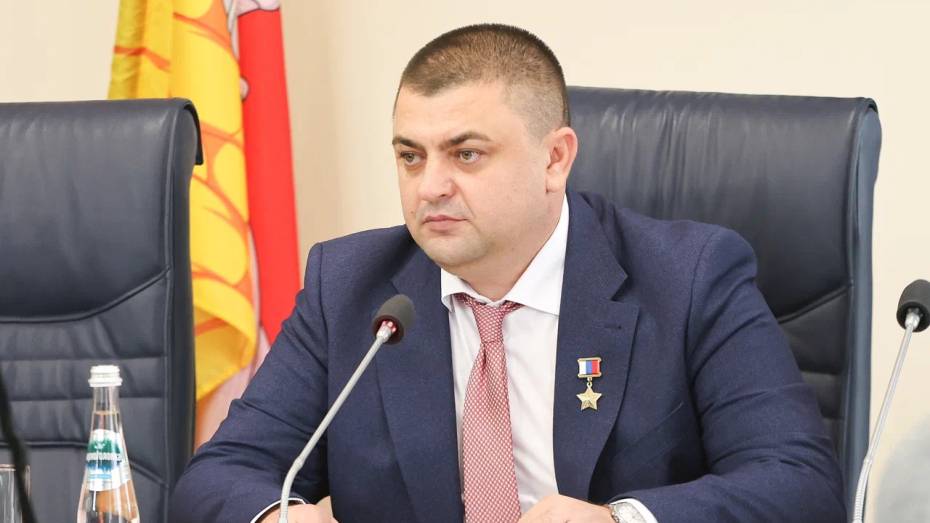 Губернатор Александр Гусев поздравил Героя России с назначением на пост председателя Воронежской гордумы