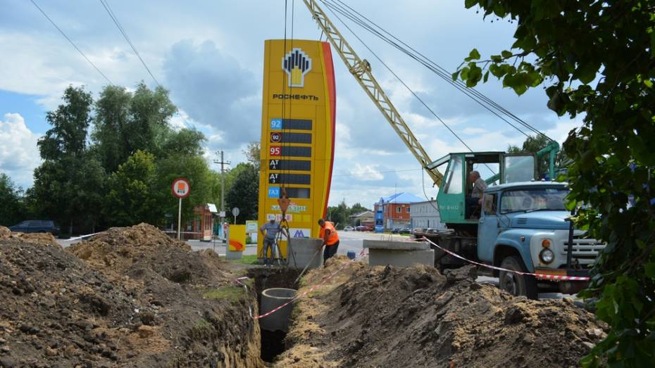В Острогожске проложат новую ветку канализации