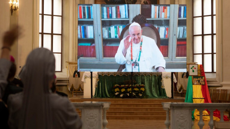 Папа Римский Франциск ответил на вопрос жительницы Воронежа