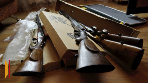 В Воронежской области росгвардейцы за неделю изъяли более 20 единиц оружия