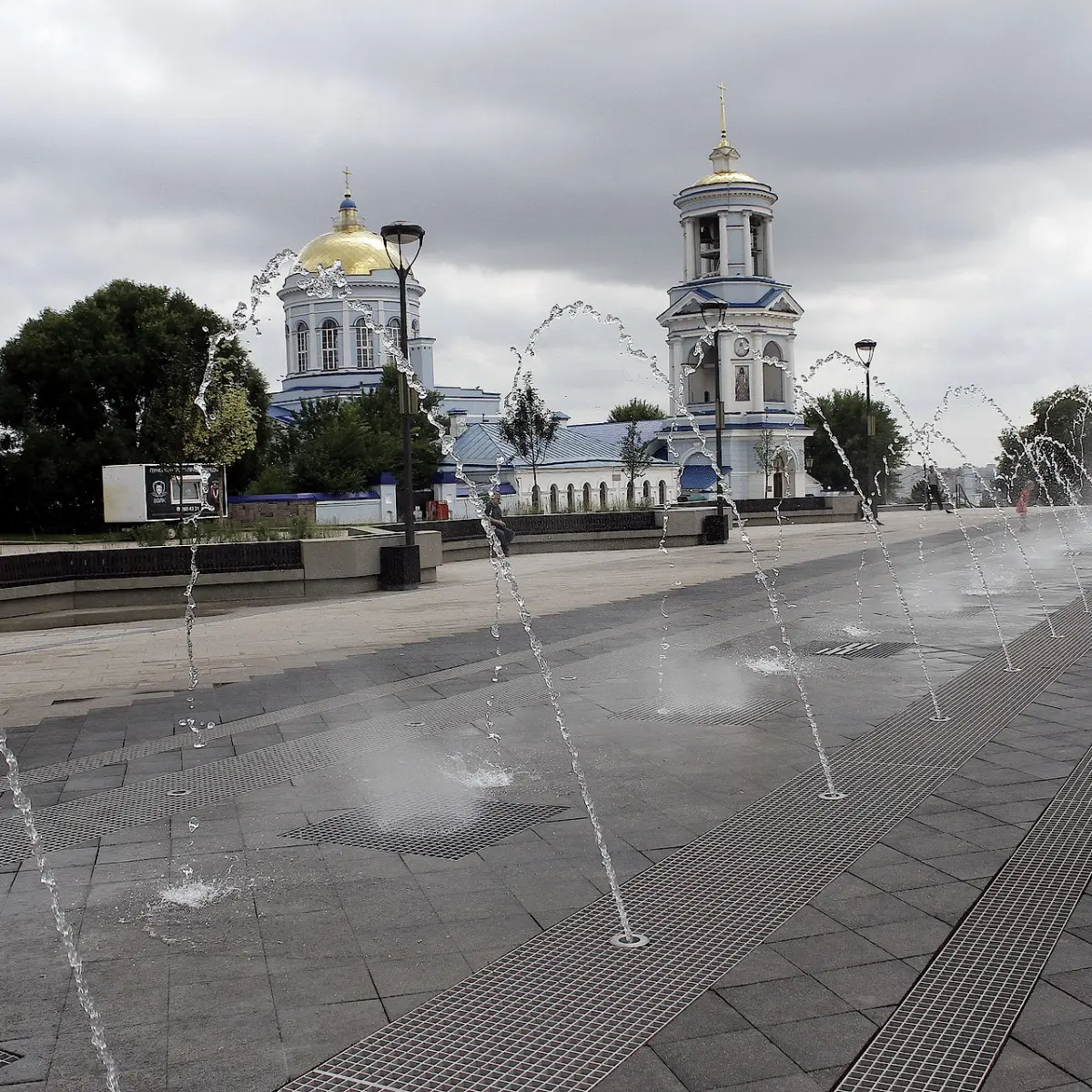 Советскую площадь в Воронеже закрыли для свободного посещения