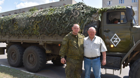 Лискинцы отправили в зону СВО гуманитарный груз на 800 тыс рублей