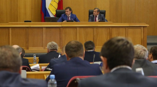 Депутаты Воронежской облдумы дополнили законы о соцподдержке населения