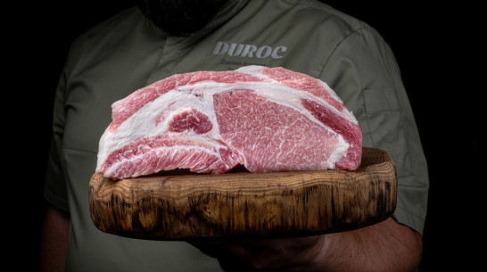 На федеральном канале показали сюжет о воронежской мраморной свинине