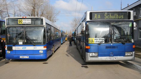 В Воронеже сняли с маршрутов более 40 автобусов большой вместимости