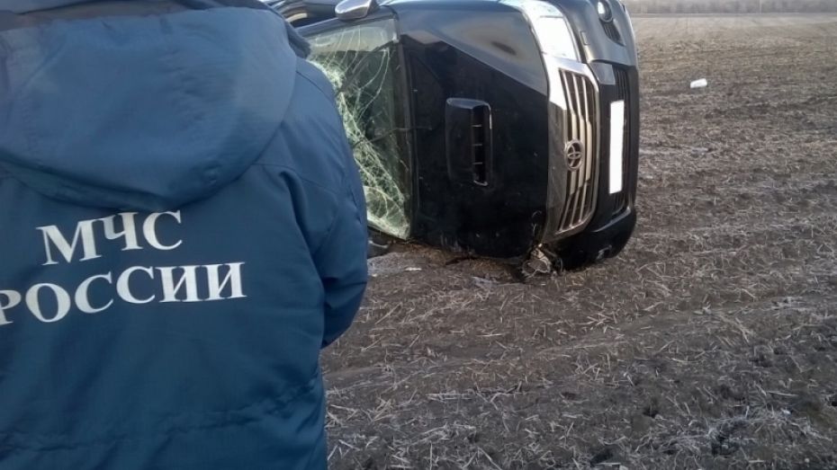 В Воронежской области Toyota улетела в кювет: погибла женщина