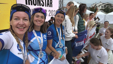 Сотрудница Нововоронежской АЭС вошла в число призеров соревнований по триатлону в Сочи