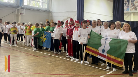 Под Воронежем прошли «Спортивные встречи» представителей старшего поколения