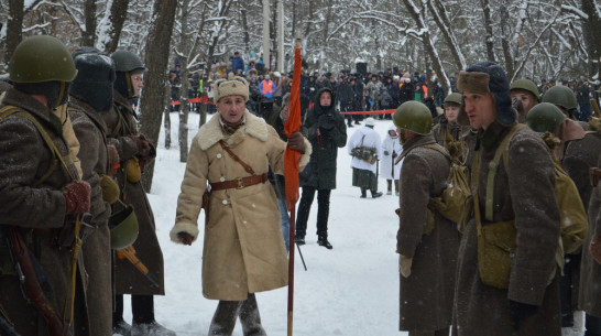 В Новой Усмани военно-историческую реконструкцию посмотрели более 1,5 тыс человек