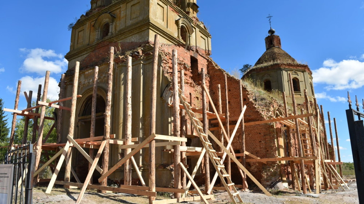 Церковь в с Обуховка Краснодарского края