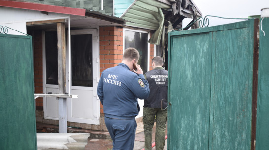 СК возбудил уголовное дело после гибели пенсионерки при пожаре в Подгоренском